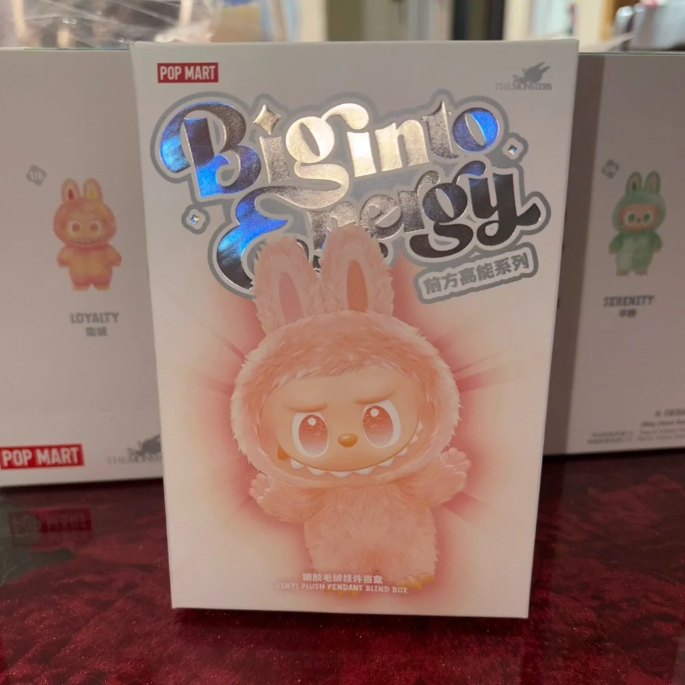 Authentic Pop Mart Labubu The Monsters Big Into Energy Series - HAPPINESS - Picture 2 of 6